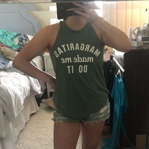 “Margaritas made me do it” muscle tank